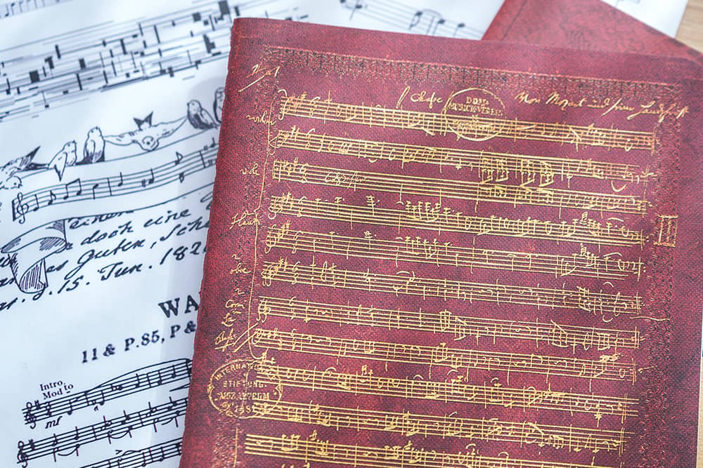 Mozart, The Hunt - Embellished Manuscripts Collection - Cahiers